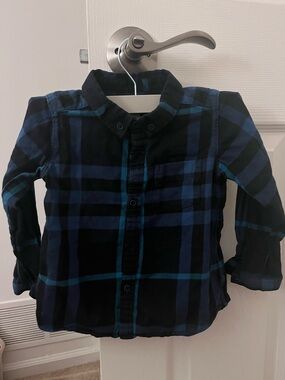 Burberry Boys Plaid Button-Down Shirt